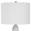 Levadia Matte White Table Lamp, by Uttermost, 15" width x 31.5" height x 15" depth thumbnail 5