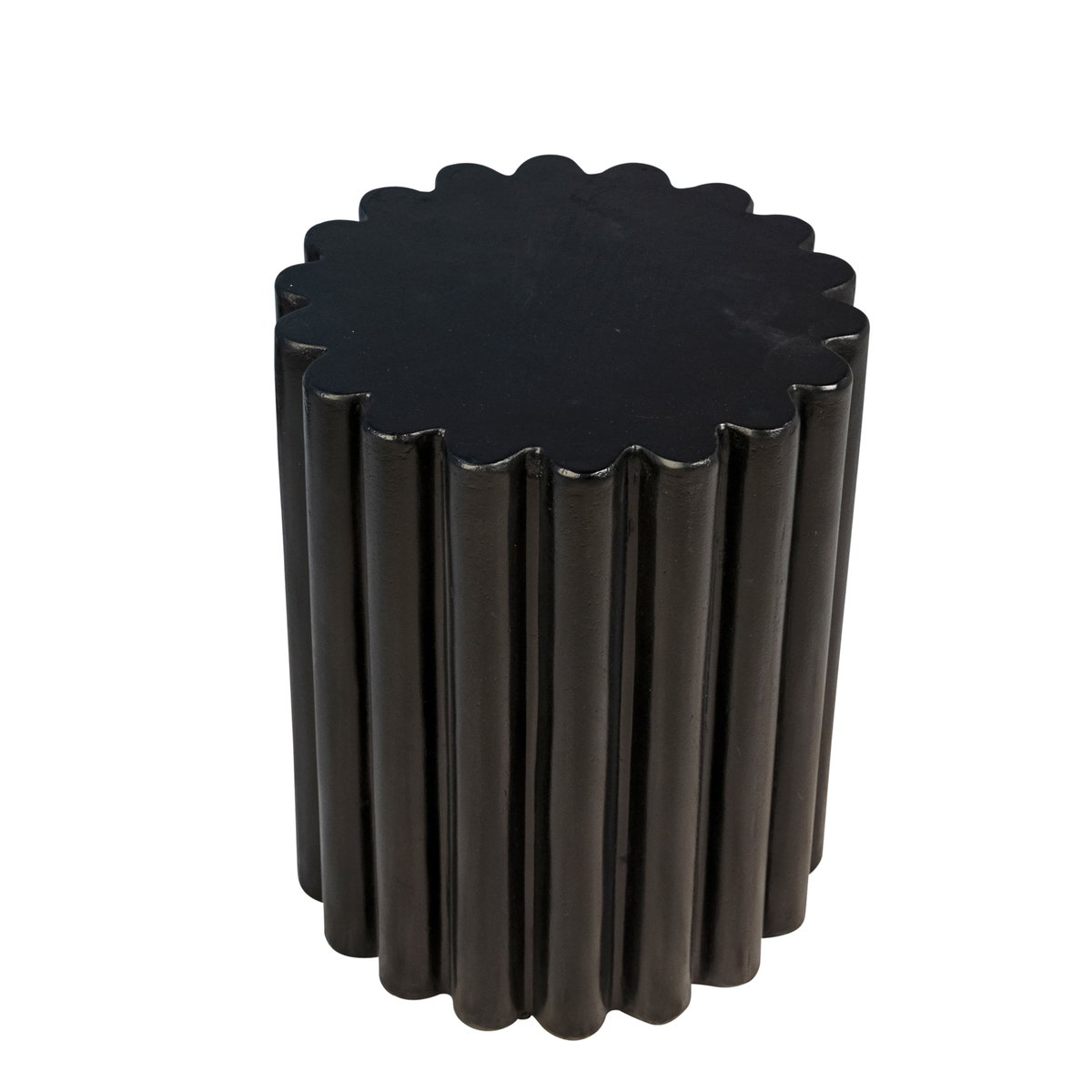 Curtiss Outdoor Side Table, Side & End Table by Dovetail, 15.25" width x 18.2" height x 15.25" depth View 2
