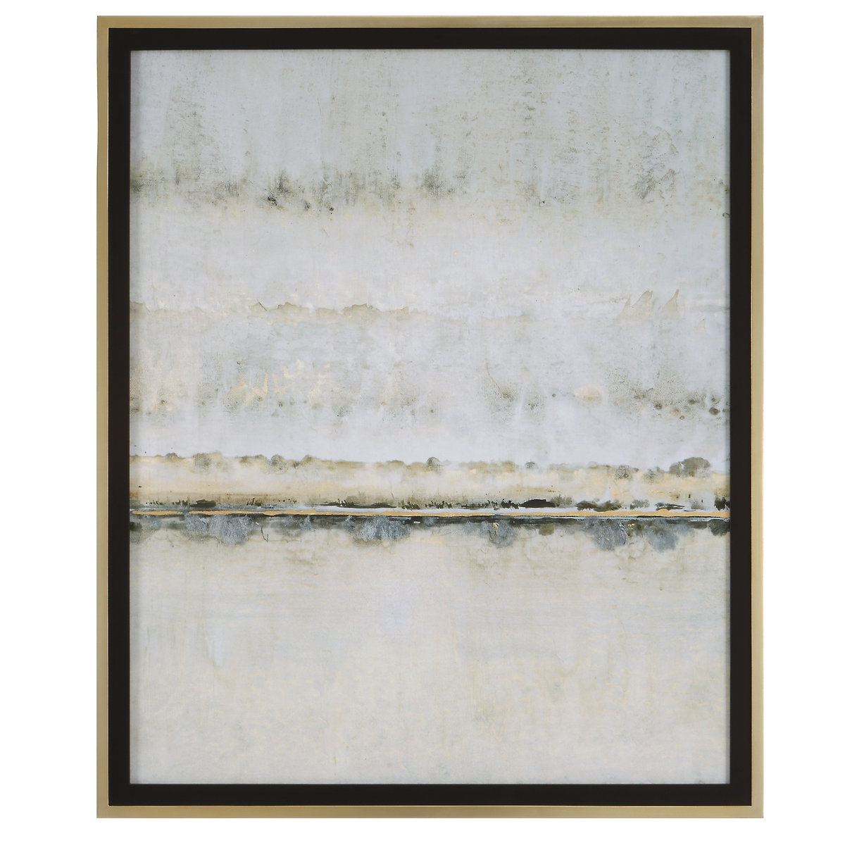 Gilded Horizon Framed Print, Art by Uttermost, 33" width x 39" height x 1" depth View 1