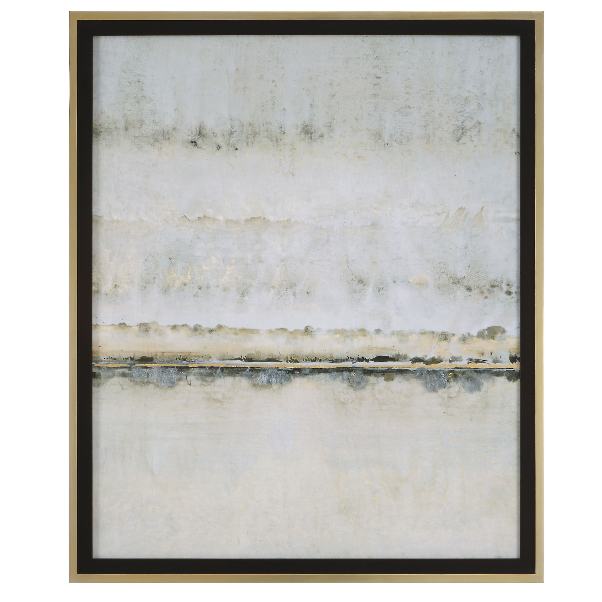 Gilded Horizon Framed Print large image 