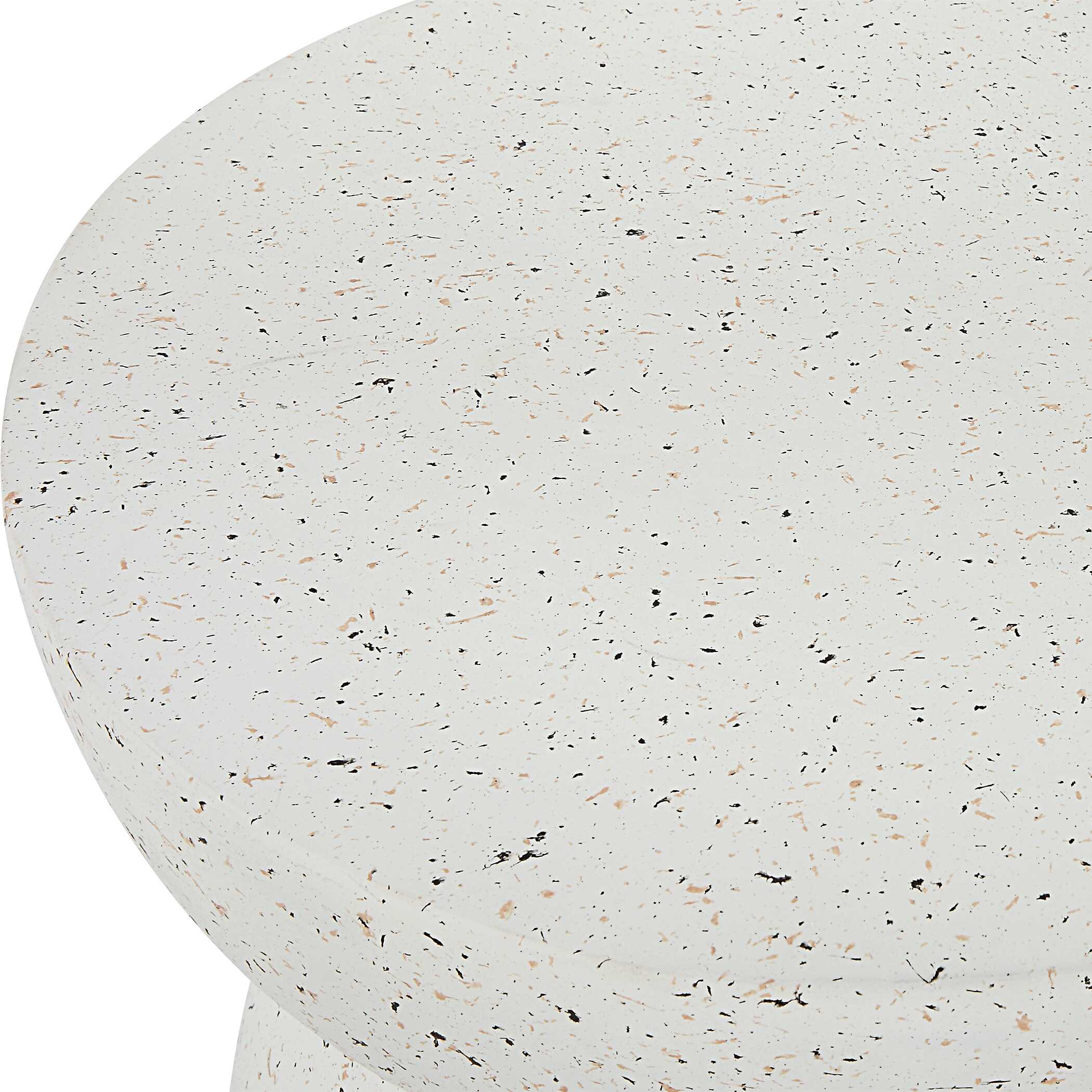 Inhale Cast White Accent Table Inhale Cast White Accent Table large image