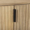Terra Fluted Light Brown Wood 2-Door Accent Cabinet thumbnail 9