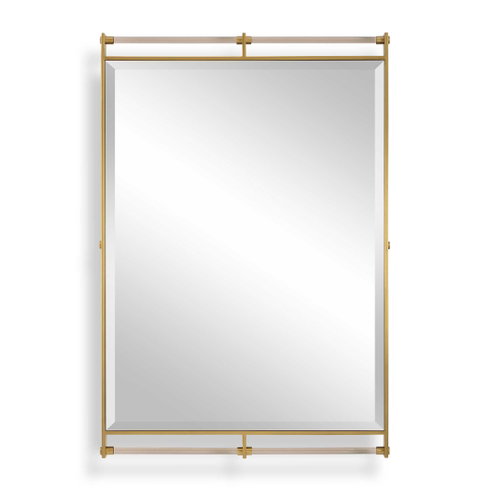 Ripoll Antique Brass Mirror
