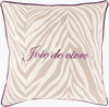 Joie de Vivre Accent Pillow Poly, Decorative Pillow by Surya, 20" length x 20" width thumbnail