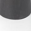 Maxwell 32' Round Pedestal Dining Table | Modern | Black-Brown Wood & Black Metal | Seats 2, by Mercana, 32" length x 32" width x 36" height thumbnail 10