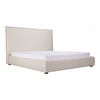 Luzon Queen Bed Tall Headboard Wheat, by Moe's Home, 70" width x 55" height x 88.5" depth thumbnail 6