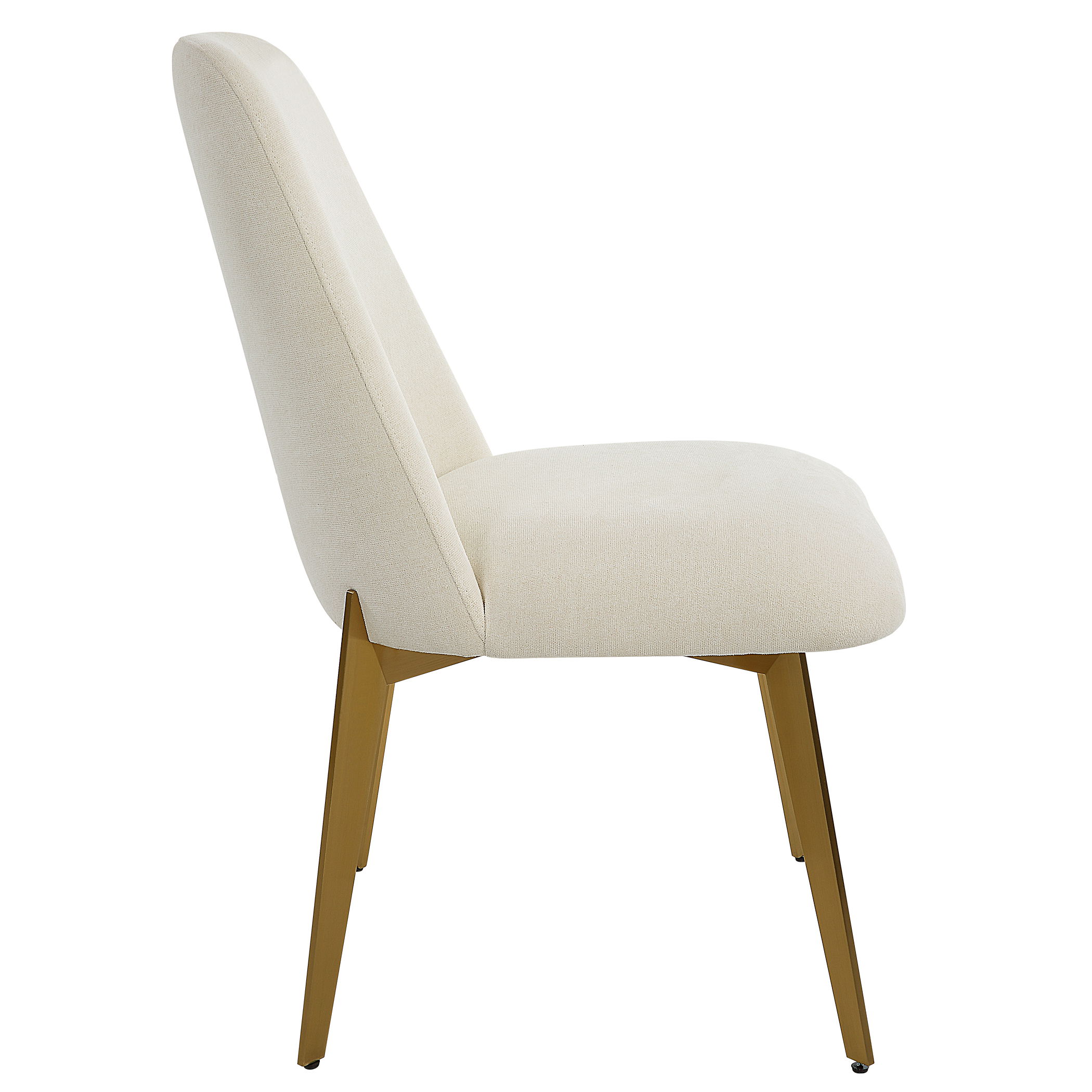 Vantage Off White Fabric Dining Chair large image 