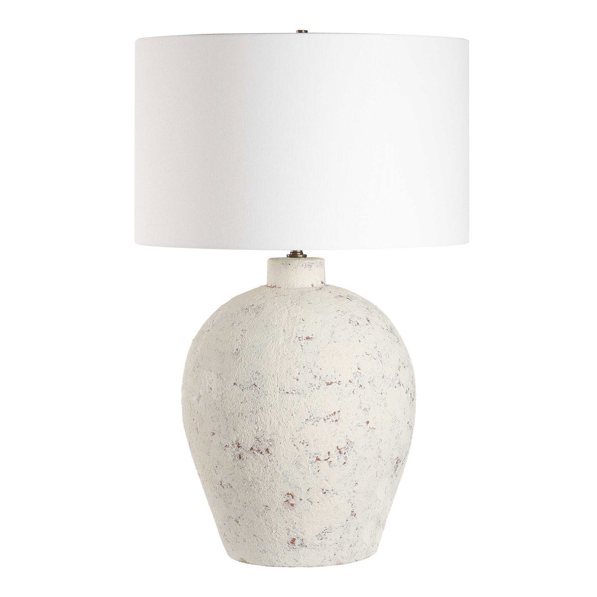 Karena Ivory Table Lamp, by Uttermost, 18" width x 27" height x 18" depth View 5