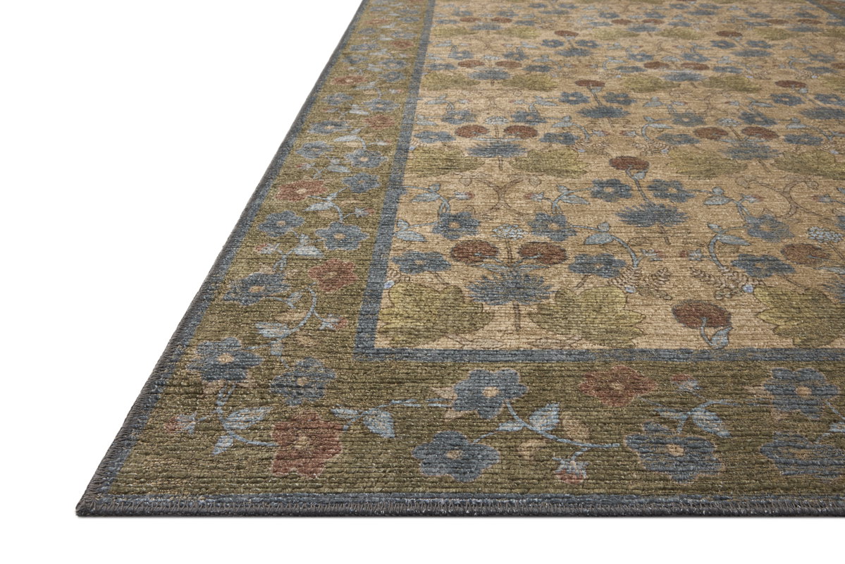 Rifle Paper Co. x Loloi Edinburgh Rug, 2'3" length x 3'9" width View 4