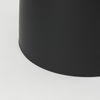 Talulla  Matte Black Metal Accent Table, Side & End Table by Mercana, 16.54" length x 16.54" width x 19.69" height thumbnail 6