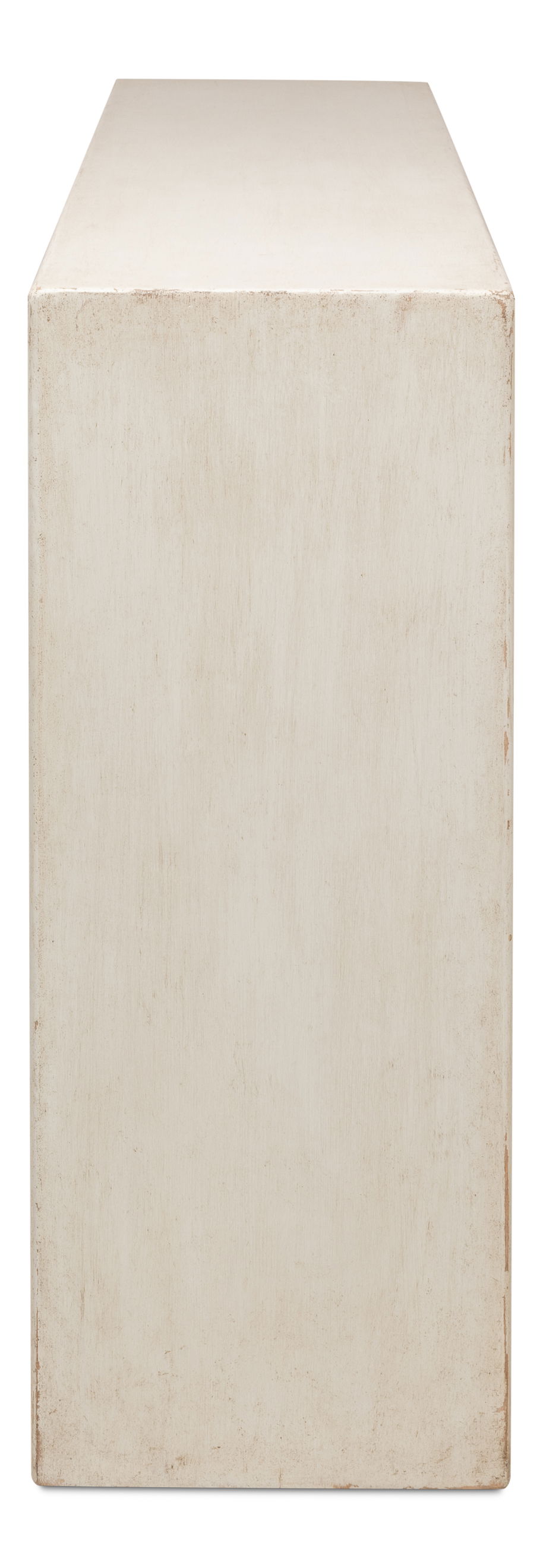 Mantel Console, Antique White large image 