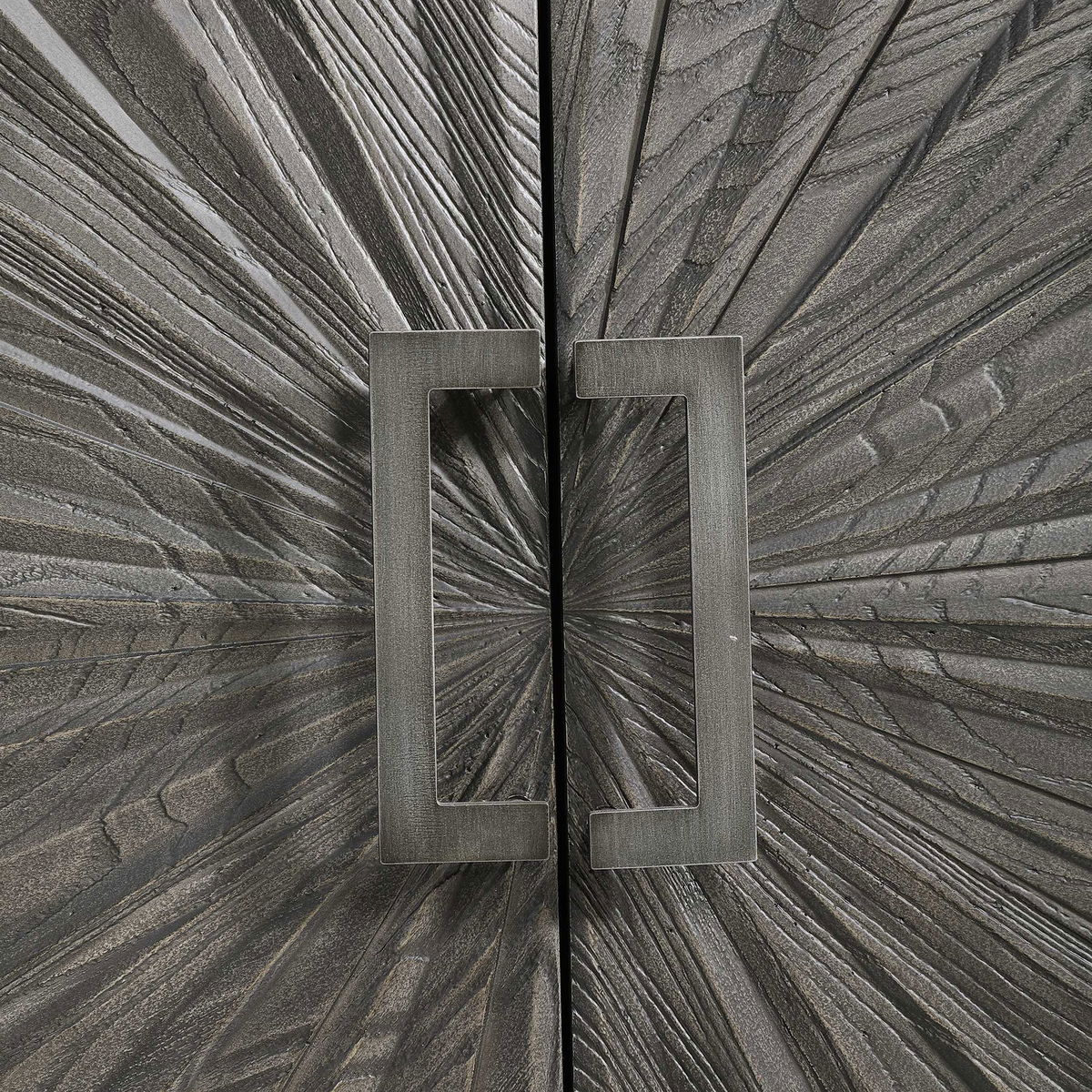 Shield Gray Oak 2 Door Cabinet, Cabinets & Chest by Uttermost, 40" width x 32" height x 18" depth View 8