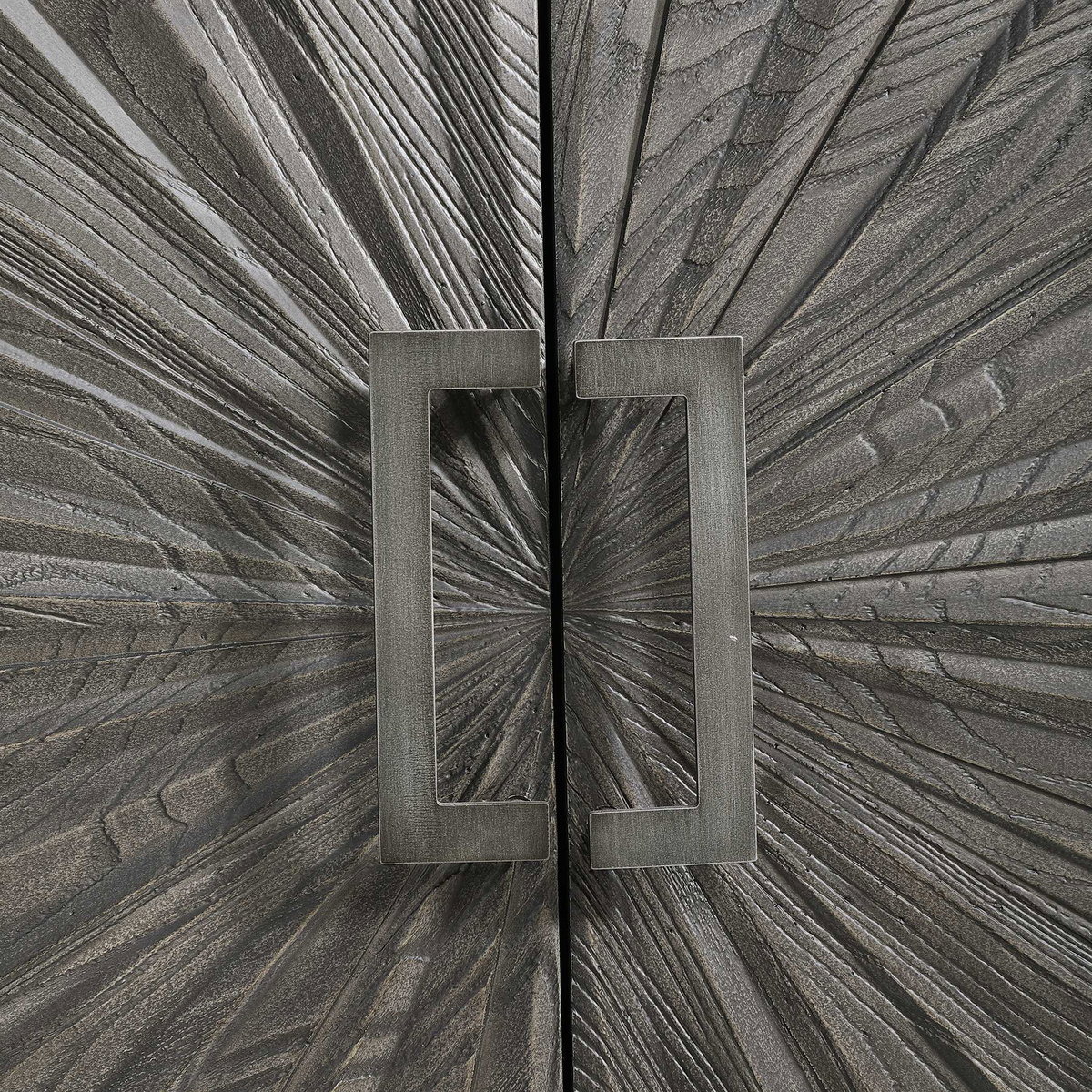 Shield Gray Oak 2 Door Cabinet, Cabinets & Chest by Uttermost, 40" width x 32" height x 18" depth View 8