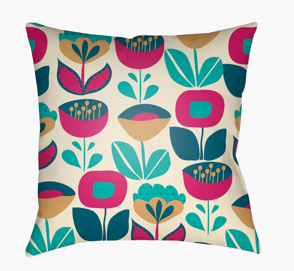 Moderne Accent Pillow, Decorative Pillow by Surya, 20" length x 20" width