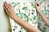 Flourish Turquoise Peel & Stick Wallpaper, by York Wall, 20' length x 2'3" width x 0.02" depth thumbnail 8