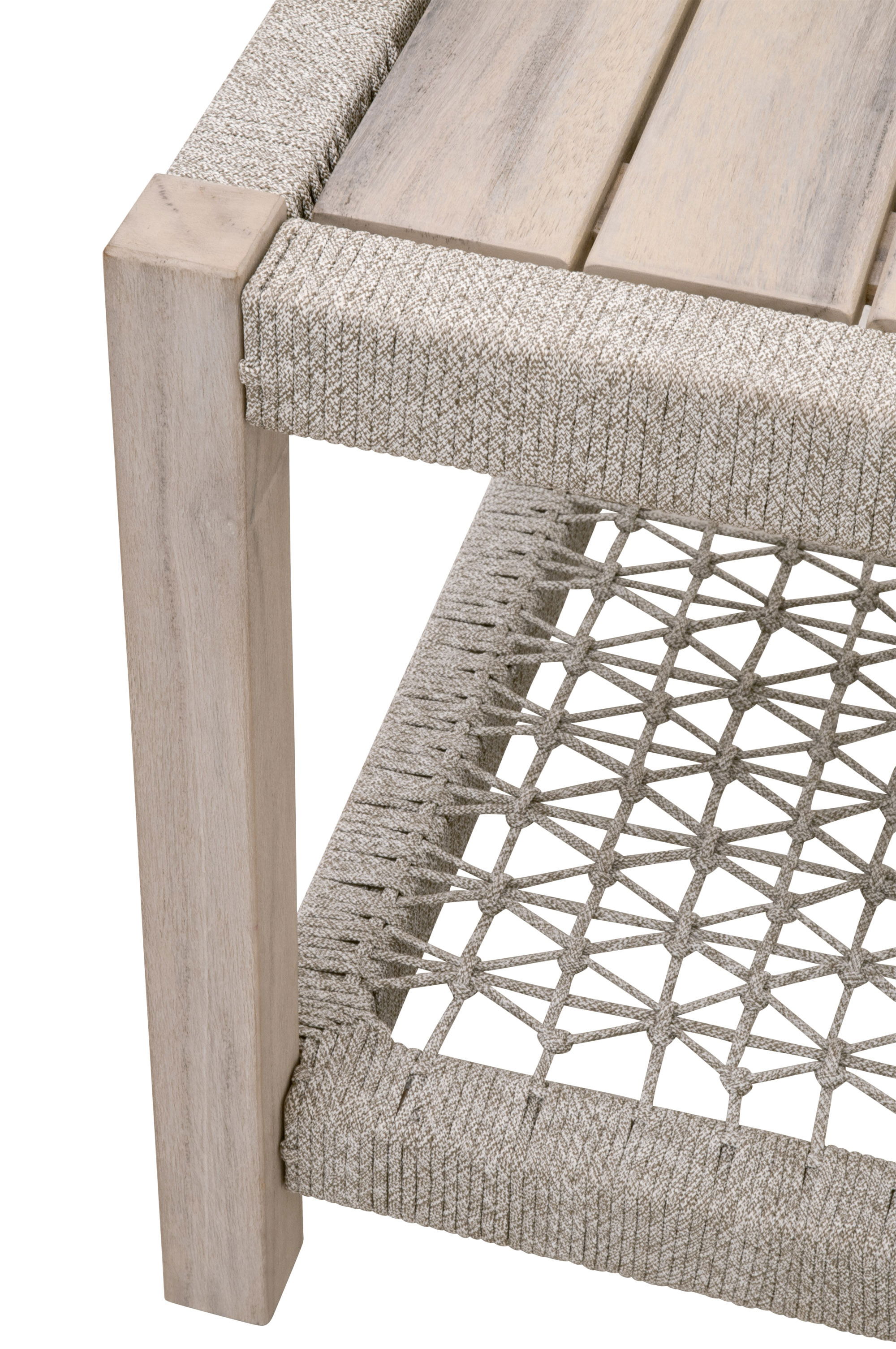 Wrap Outdoor End Table, Side & End Table by Essentials for Living, 21.25" width x 21" height x 21.25" depth View 5
