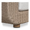 Soma Outdoor Accent Chair Natural, Outdoor Chair by Moe's Home, 3'4" width x 2'2" height x 2'11" depth thumbnail 5