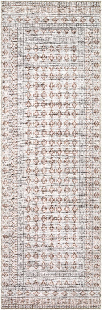 Zafira Machine Woven Rug, by Surya, 7'10.09" length x 2'7.1" width