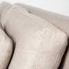 Denly II 92.5W  Beige Slipcover Three Seater Sofa, Sofas & Sectional by Mercana, 92.5" length x 38.25" width x 34.5" height thumbnail 12