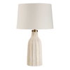 Maddox Textured Off White Table Lamp, by Uttermost, 17" width x 28.5" height x 17" depth thumbnail 4