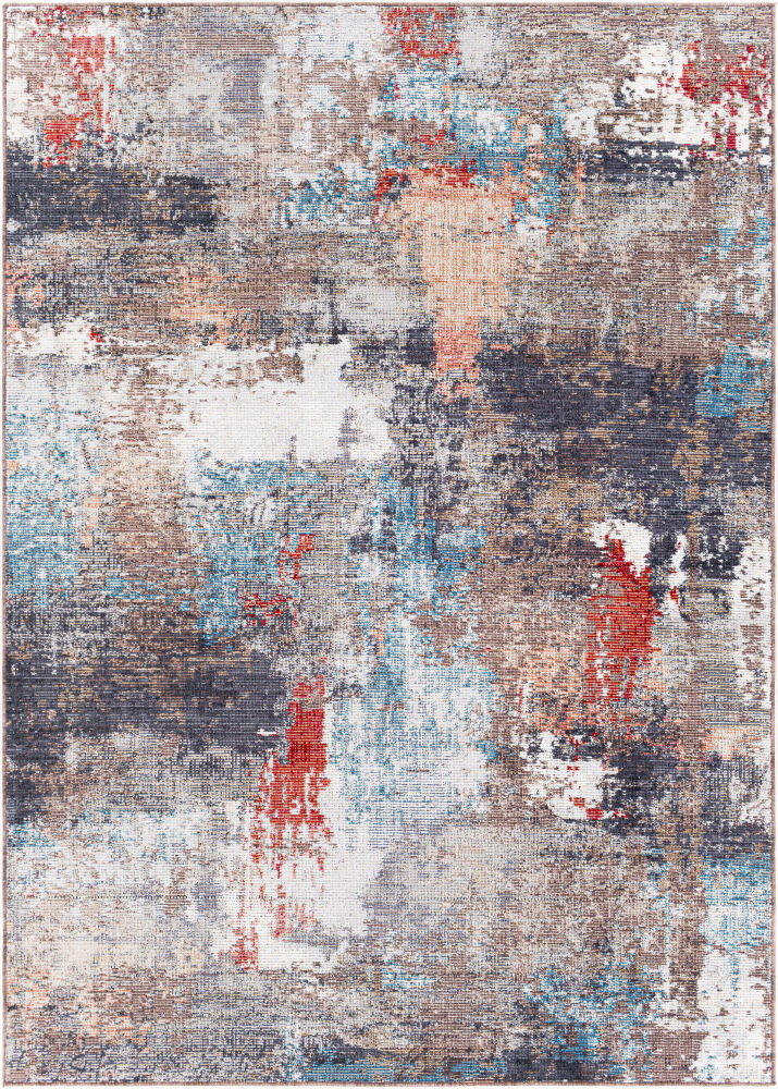 Daytona Beach Machine Woven Rug, by Surya, 1'3.75" length x 1'3.75" width