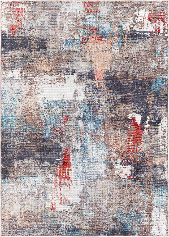 Daytona Beach Machine Woven Rug, by Surya, 9'0.27" length x 6'6.74" width