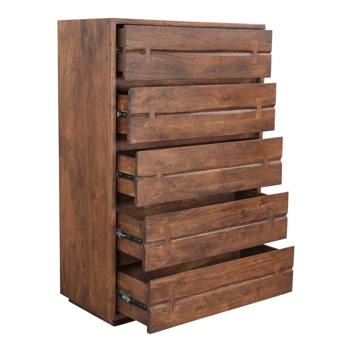 Madagascar Chest, Cabinets & Sideboard by Moe's Home, 36" width x 54" height x 18" depth View 3