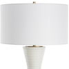 Ridgeline Matte White Table Lamp thumbnail 2