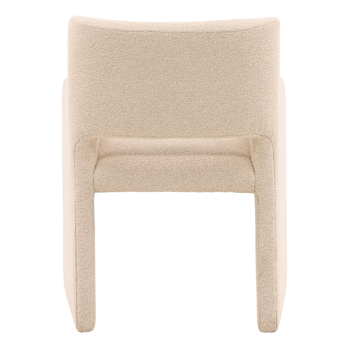 Larson Dining Chair Sand, by Dovetail, 25.5" width x 33.5" height x 24" depth View 4