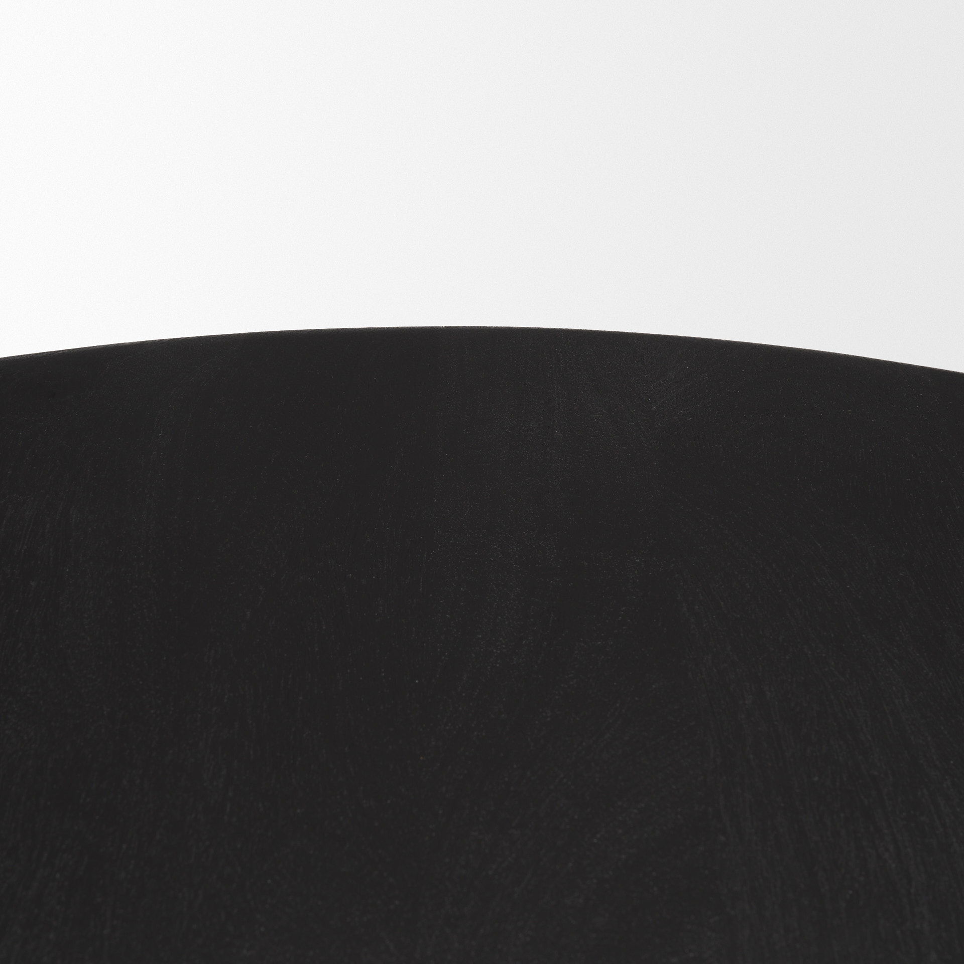 Soma Textured Black Mango Wood Round Dining Table, by Mercana, 48" length x 48" width x 30" height View 7