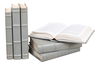 Books, Set Of 12, Antique Grey, Decor by Sarreid, 7" length x 1" width x 5" height thumbnail 8
