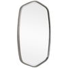 Duronia Brushed Silver Mirror thumbnail 6