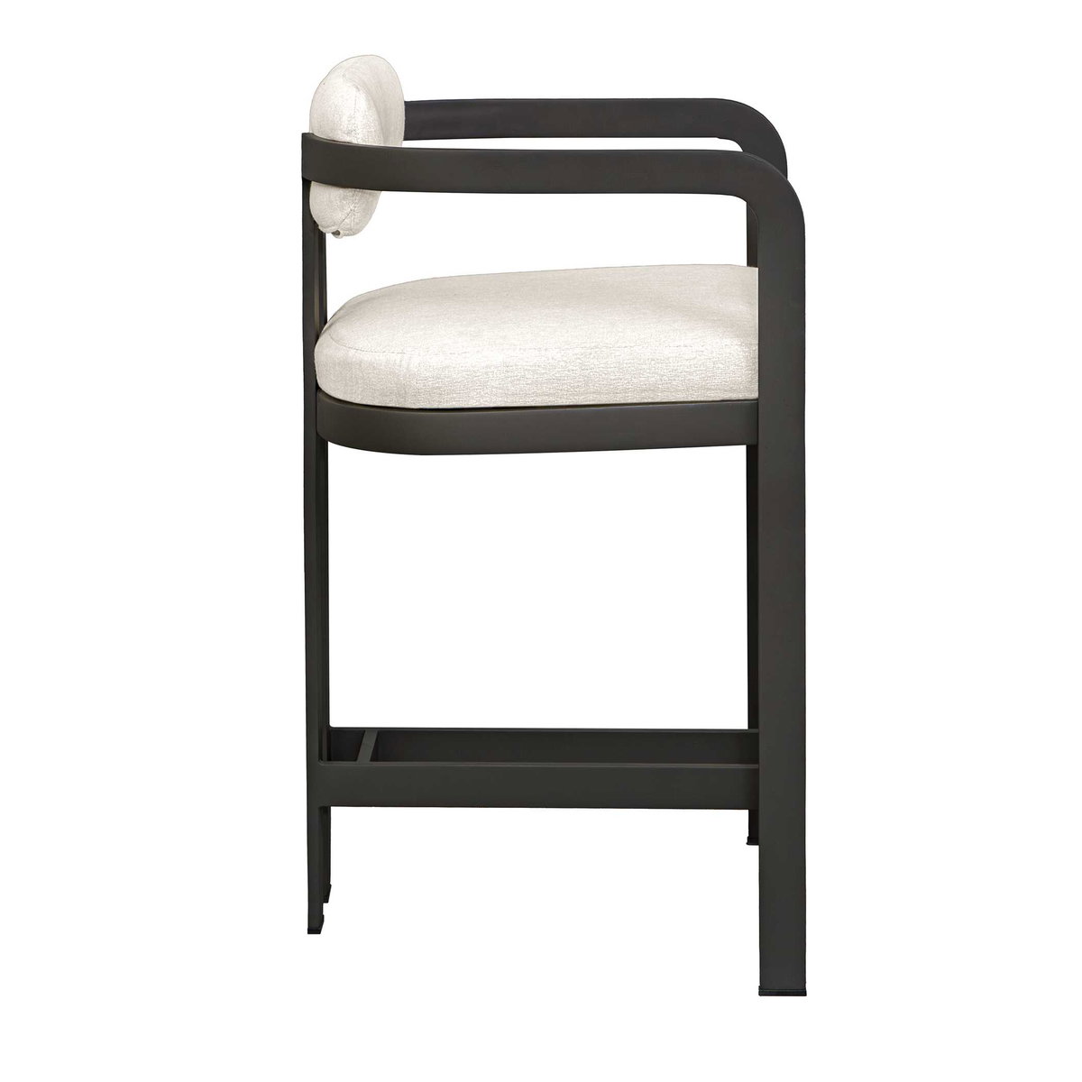 Kalmar Outdoor Counter Stool, Outdoor Stool by Uttermost, 1'9" width x 3'0.2" height x 1'8" depth View 5