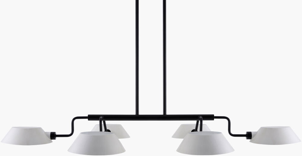Mandoza Chandelier, by Surya, 26" length x 42" width x 56" height