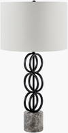 Evans Accent Table Lamp, by Surya, 16" width x 31" height thumbnail