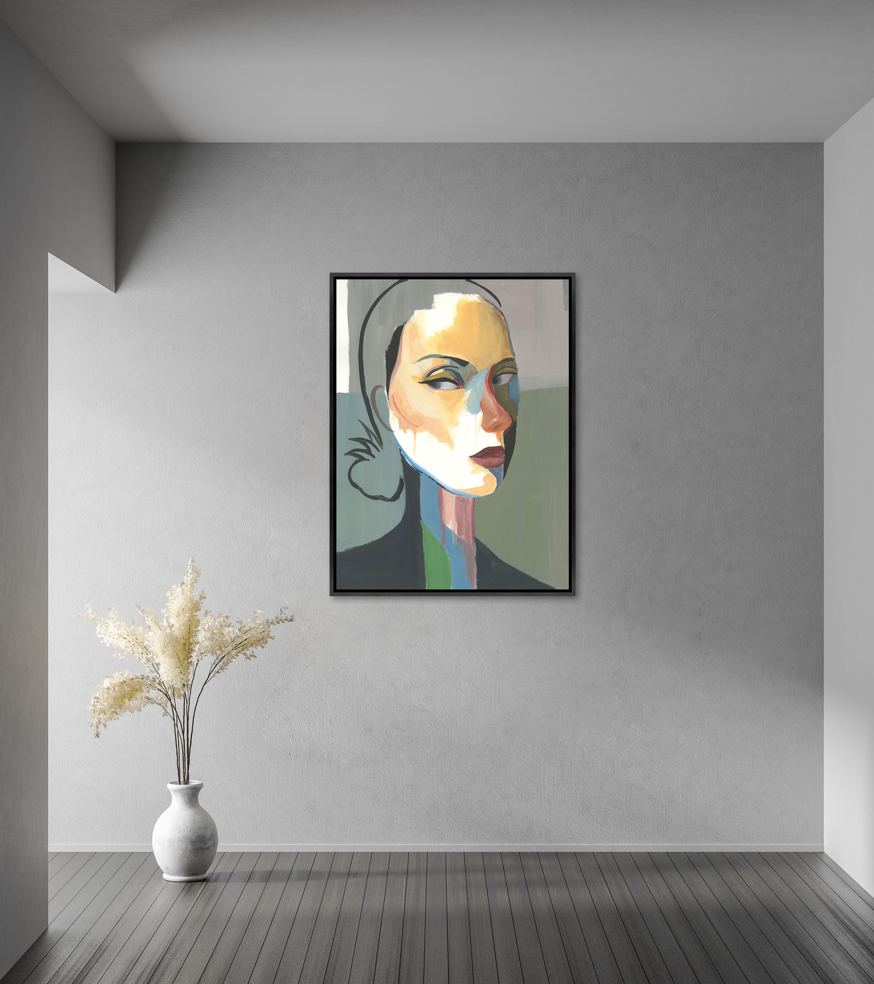 25.5 x 33.5 Face Colored, Art by Leftbank Art, 25.5" width x 33.5" height View 2