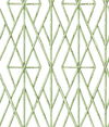 Riviera Bamboo Trellis Green Wallpaper thumbnail 0
