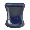 Kaz Deep Blue Garden Stool, Side & End Table by Uttermost, 15" width x 18.25" height x 15" depth thumbnail 5