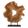 Bahati Wood Natural Sculpture, Figurines & Statue by Uttermost, 19.7" width x 22.8" height x 5.5" depth thumbnail 5