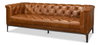 Cube Sofa, by Sarreid, 2'11" length x 7'4" width x 2'5" height thumbnail 1