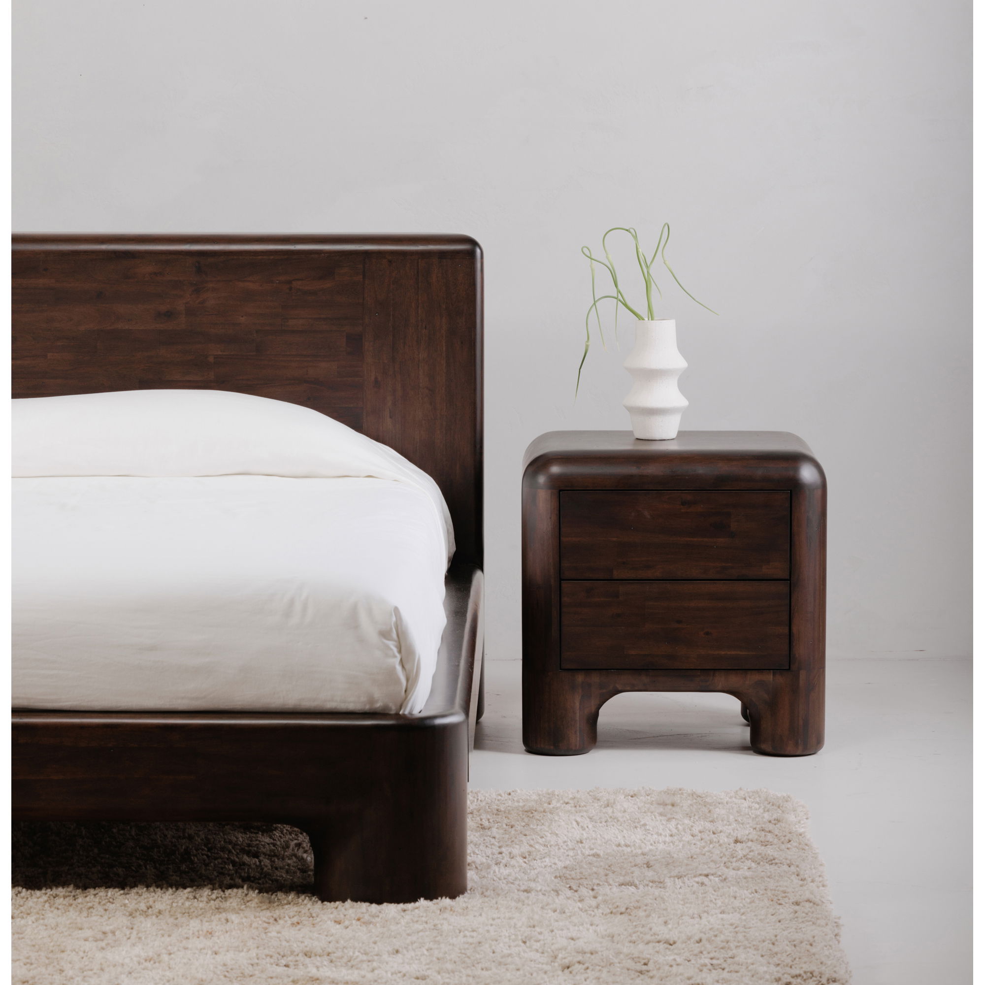 Rowan Nightstand Dark Brown large image 