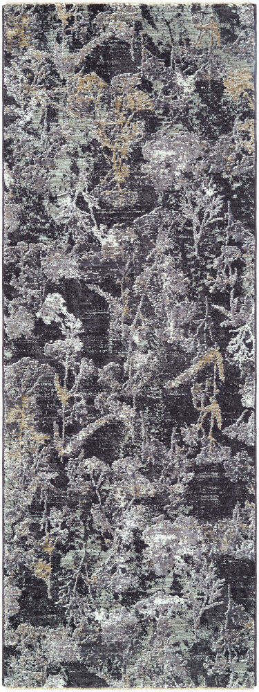 Gakko Machine Woven Rug, by Surya, 7'2.61" length x 2'7.5" width