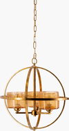 Muye Chandelier, by Surya, 24" length x 24" width x 34" height thumbnail
