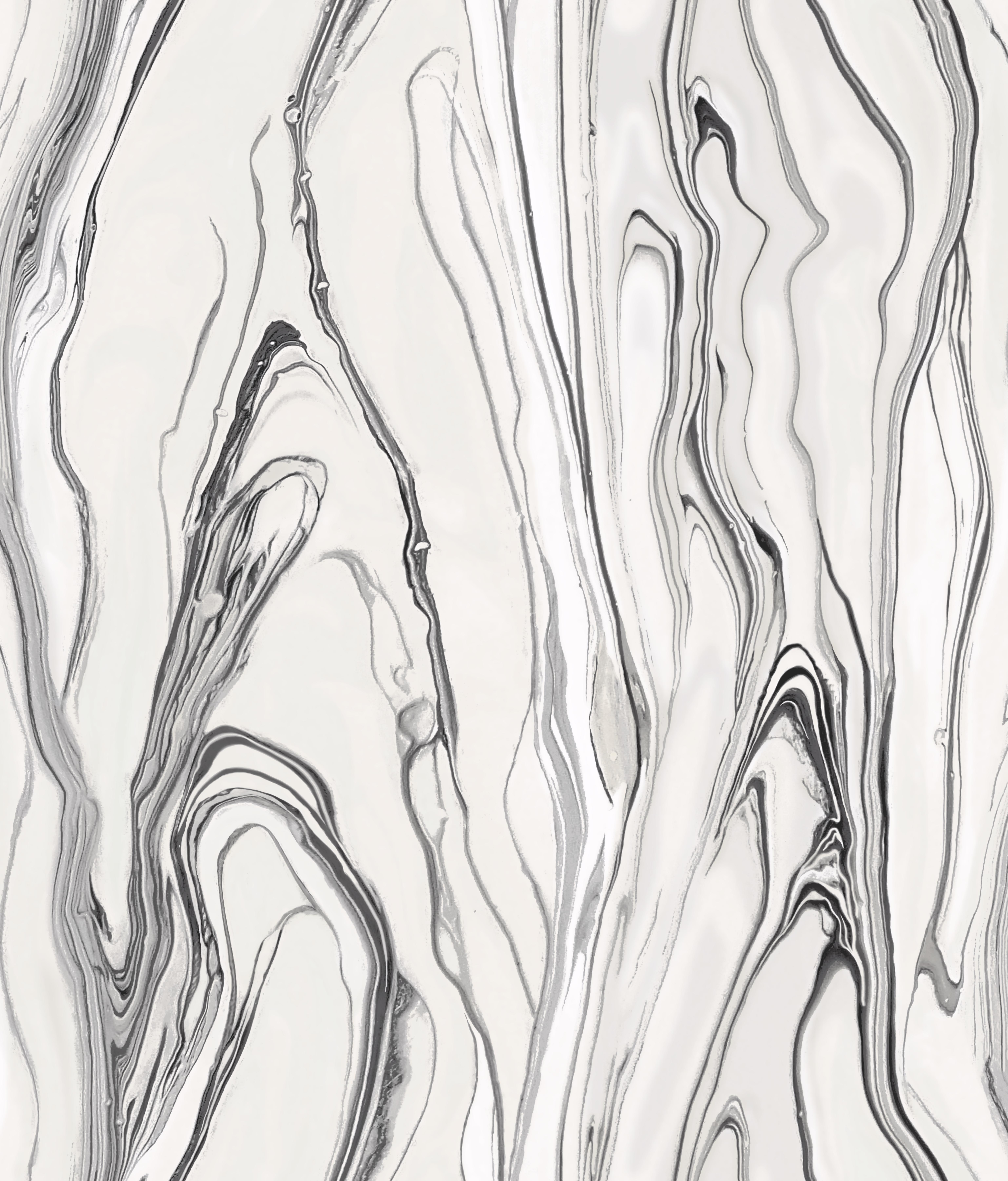 Liquid Marble Black Wallpaper large image 