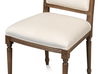 Louis Xvi Squared Side Chair,Driftwood thumbnail 11