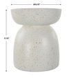 Inhale Cast White Accent Table thumbnail 2