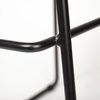 Meritt 37' Total Height Brown Leather Seat Black Metal Frame Stool, Counter & Bar Stool by Mercana, 17.7" length x 21.7" width x 37.8" height thumbnail 9