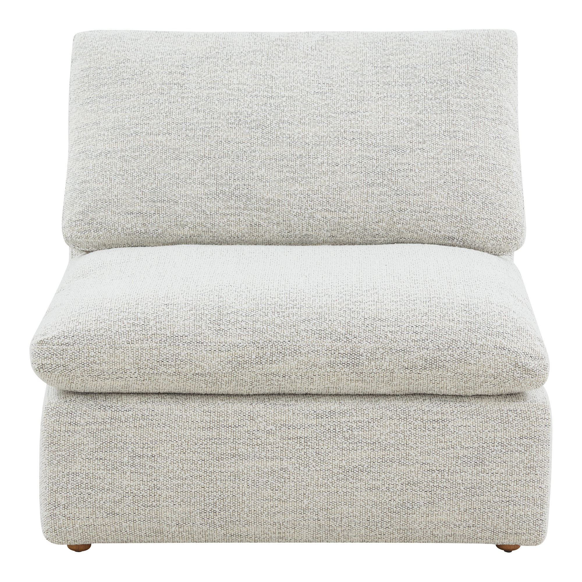 Terra Condo Slipper Chair Coastside Sand, Accent Chair by Moe's Home, 38" width x 32.3" height x 38" depth View 1