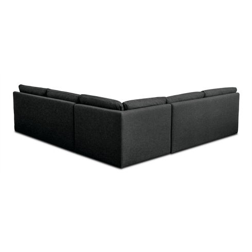Miles Outdoor Modular 3 Piece Speckled Charcoal