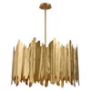 Golden Gate 8 Light Industrial Pendant, by Uttermost, 28" width x 18" height x 28" diameter thumbnail 4